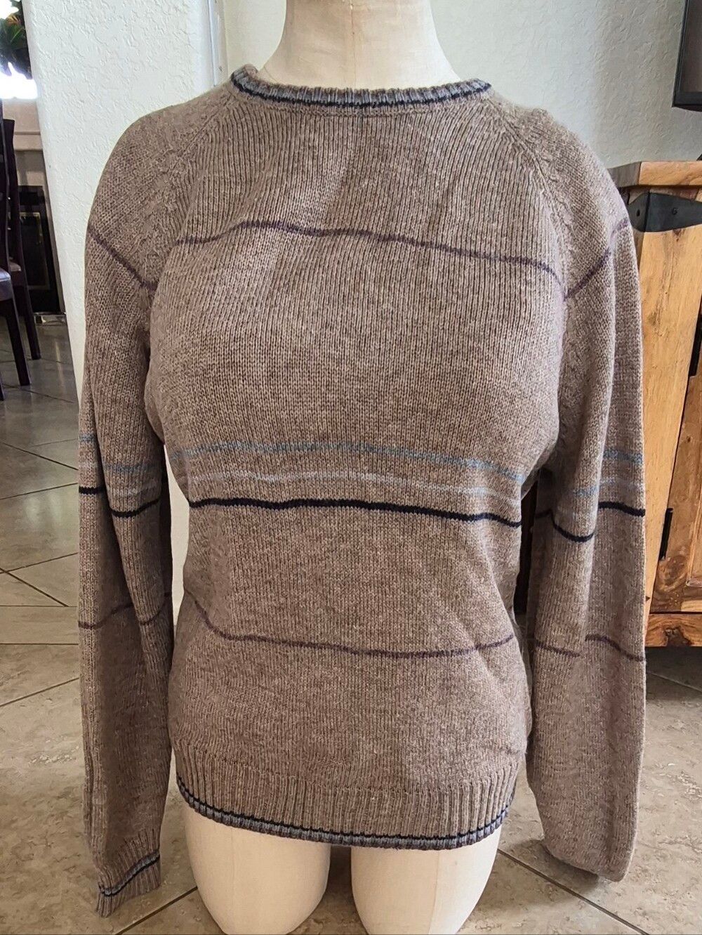 Saturdays 15% Wool blend Knit Sweater Sz Large